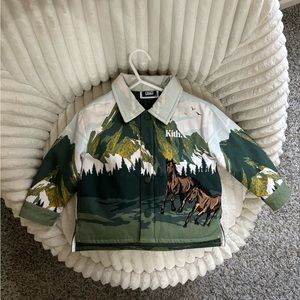 KITH OVERSIZED SHIRT 2T WORN ONCE